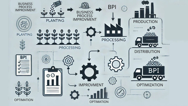 Ilustrasi Business Process Improvement, Foto: Generated AI