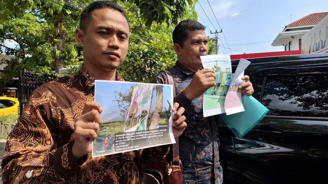 Foto bukti pengrusakan sejumlah APK Paslon Bupati dan Wakil Bupati Sleman, Kustini-Sukamto. (Foto : Istimewa)