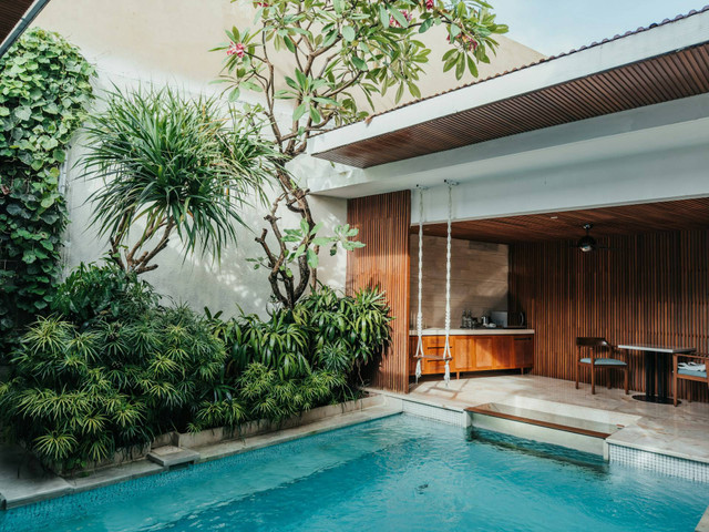 Harga Menginap di Forest House Villa Puntang Bandung. Foto hanya ilustrasi bukan tempat/gambar sebenarnya. Sumber foto: Unsplash/Shawn