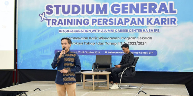 Studium Generale di IPB University Bahas Pentingnya Personal Branding dan Analisis SWOT di Dunia Kerja