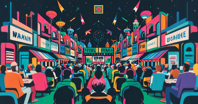 Ilustrasi Festival Film (Hasil Edit Pribadi)