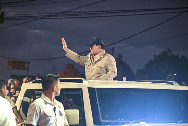 Presiden Prabowo Subianto tiba di Akmil, Magelang, Kamis (24/10/2024). Foto: Rusman/Biro Pers Sekretariat Presiden