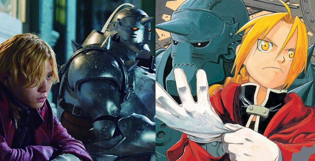 Live Action & Manga Fullmetal Alchemist (Hasil Sunting Pribadi)