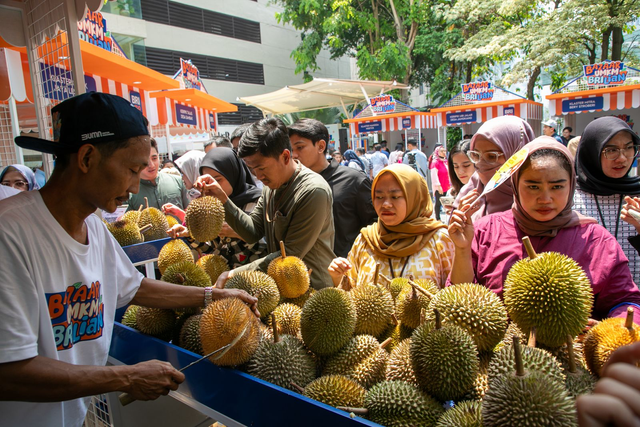 Klaster Durian Desa Lemahabang, Kecamatan Doro, Pekalongan pada Bazaar UMKM BRILian di Kantor Pusat BRI, Jakarta. Foto: Dok. BRI