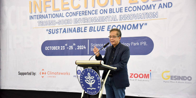 INFLECTION IPB Wujudkan Arah Baru Ekonomi Biru di Tengah Perubahan Iklim Global