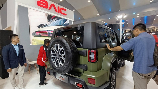 BAIC BJ40 Plus di GIIAS Semarang. Foto: Fitra Andrianto/kumparan