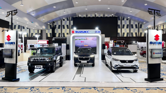 Booth Suzuki di GIIAS Semarang 2024. Foto: Suzuki