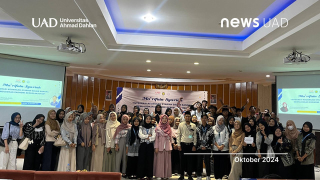 Acara Ma’rifatu Syariah oleh HMPS Perbankan Syariah Universitas Ahmad Dahlan (UAD) (Dok. HMPS PBS UAD)