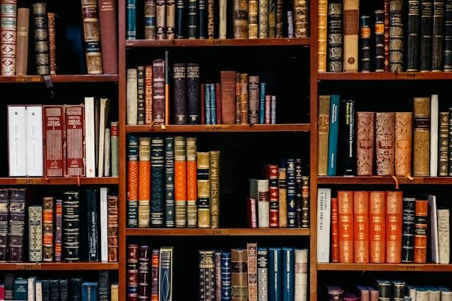 Perpustakaan Aesthetic di Semarang yang Bikin Penasaran. Foto Hanya Ilustrasi Bukan Tempat Sebenarnya. Sumber Foto: Unsplash.com/Iñaki del Olmo