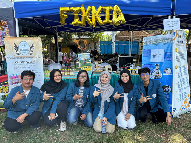 Booth FIKKIA UNAIR Dalam Tegalsari Cup 2024