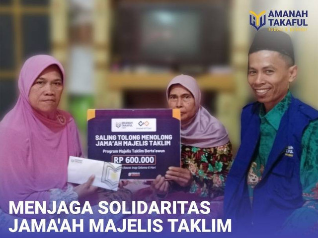 Santunan Rawat Inap bagi Ibu Yusnawiah Peserta AmanahMTCard