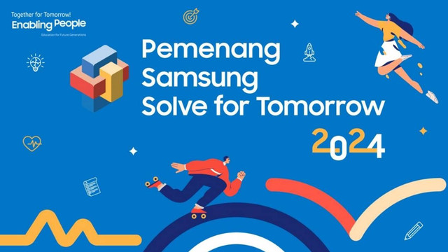 Pemenang Samsung Solve for Tomorrow 2024 kategori Universitas (D3, D4, & S1). Foto: Samsung