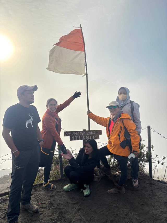 Pendakian ke Gunung Batur, Bali (Dok: Pribadi)