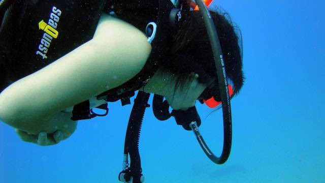 Spot snorkeling di Lampung. Foto hanyalah ilustrasi, bukan tempat yang sebenarnya. Sumber: Unsplash/Karl Callwood