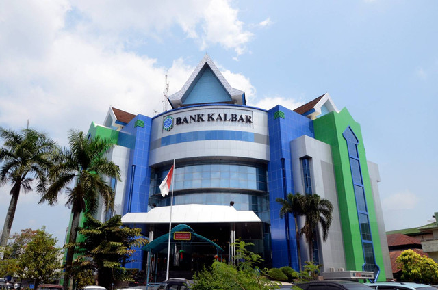 Kantor Bank Kalbar. Foto: Dok. Bank Kalbar