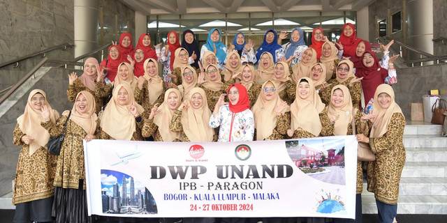 Kunjungan Inspiratif DWP Unand ke Agrianita IPB, Perkuat Kolaborasi Pemberdayaan