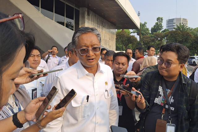 Menteri PU Dody Hanggodo ketika ditemui di Gedung DPR RI, Jakarta Pusat pada Selasa (29/10/2024). Foto: Argya D. Maheswara/kumparan 