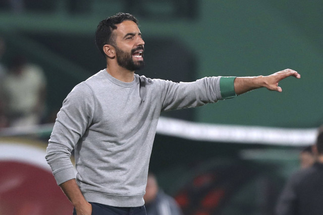 Pelatih Sporting CP Ruben Amorim.  Foto: Pedro Rocha/Reuters