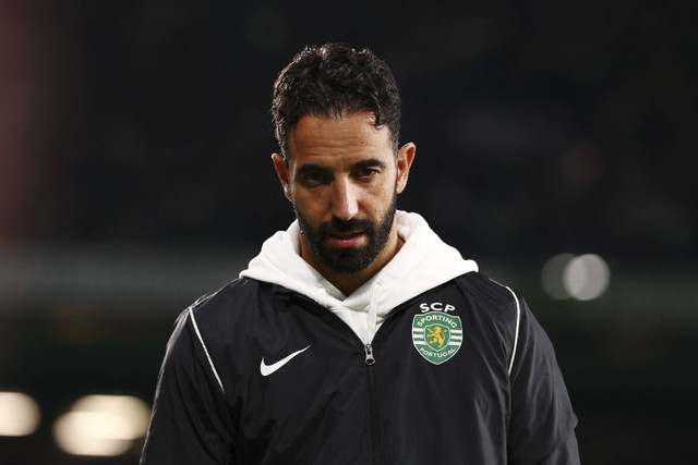 Pelatih Sporting CP Ruben Amorim.  Foto: Pedro Nunes/Reuters