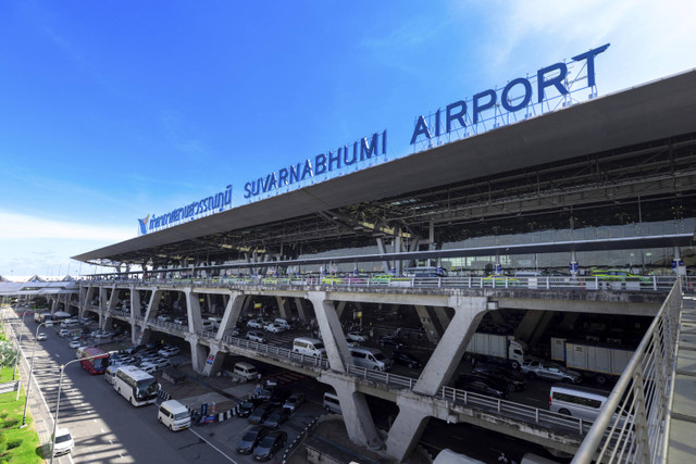 Bandara Suvarnabhumi, Thailand. Foto: Shutterstock