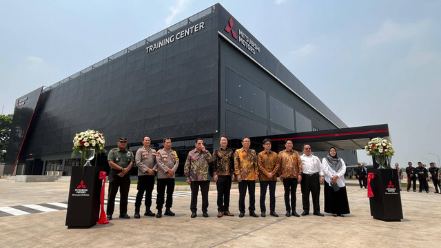 Training Center Mitsubishi di Cibitung, Bekasi, Jawa Barat. Foto: Aditya Pratama Niagara/kumparan