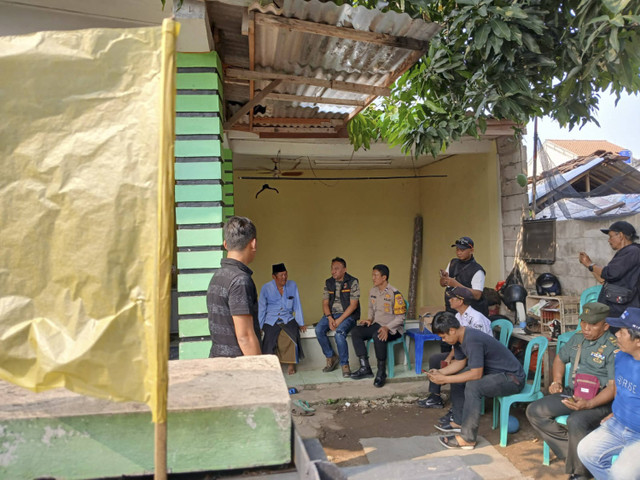 Suasana rumah keluarga korban mutilasi di Jakarta Utara, Curug, Kabupaten Tangerang, Rabu (30/10/2024). Foto: Dok. Istimewa