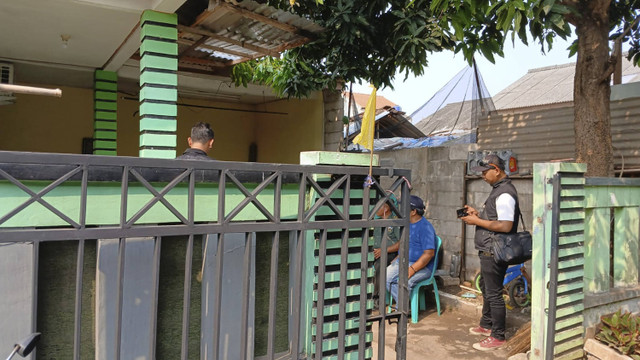 Suasana rumah keluarga korban mutilasi di Jakarta Utara, Curug, Kabupaten Tangerang, Rabu (30/10/2024). Foto: Dok. Istimewa