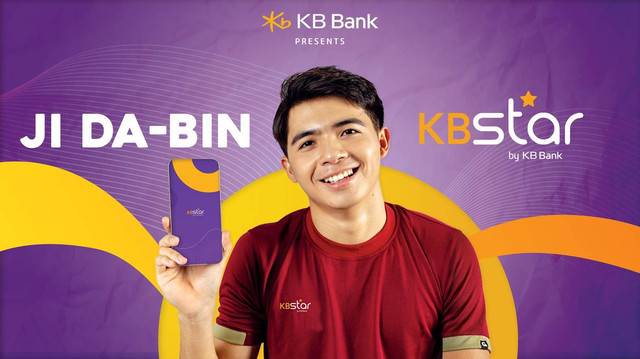 Pemain timnas Indonesia U-20 Ji Da Bin jadi brand ambassador KBstar besutan KB Bank. Foto: Dok. KB Bank