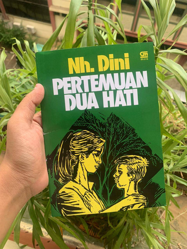 Novel Pertemuan Dua Hati karya Nh. Dini. Sumber: Foto pribadi