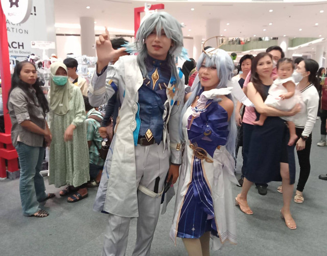 Event cosplay di Mal Ciputra World Surabaya. Foto: Masruroh/Basra