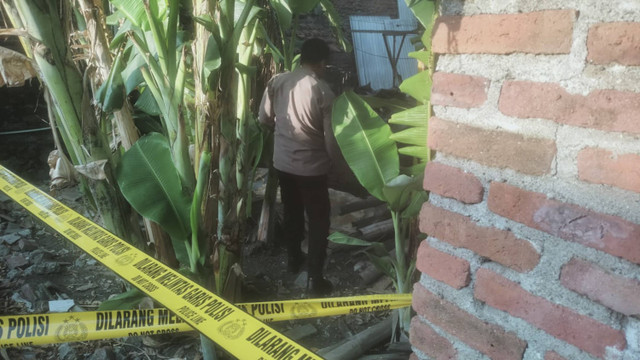 Lokasi penemuan mayat perempuan bernama Unik Margareta Indawati di Sidoarjo, Rabu (30/10/2024). Foto: Dok. Polsek Krian