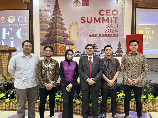 PT Mitra Berlian Unggas jalin kerja sama dengan Quetta Chamber of Commerce & Industry dari Pakistan pada acara CEO Summit Bali 2024. Foto: Dok. Istimewa