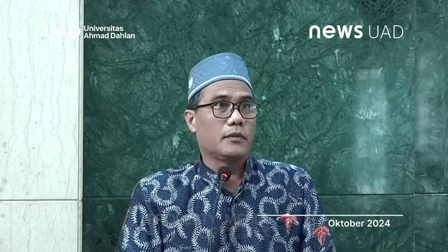 Penyampaian Khutbah Jum’at oleh Dr. Ruslan Fariadi AM, S.Ag., M.S.I. Majid Islamic Center Universitas Ahmad Dahlan (UAD) (Dok. Islamic Center UAD)