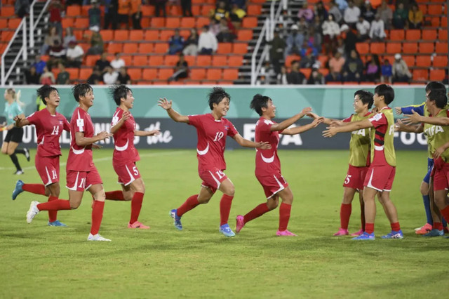 Pertandingan USA melawan North Korea di FIFA U-17 Women's World Cup 2024. Foto: Dok. FIFA