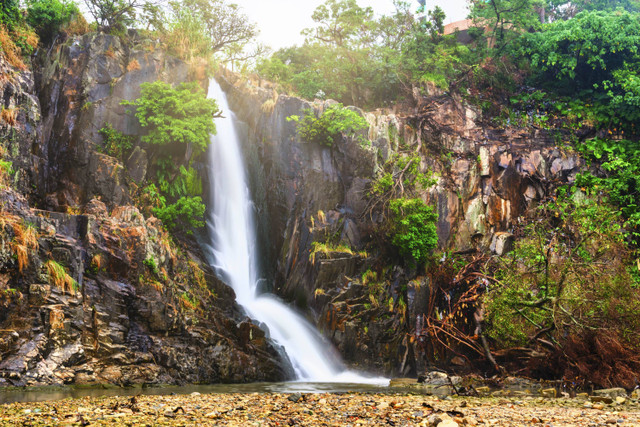 Waterfall Bay Park di Aberdeen, Hong Kong. Foto: Shutterstock