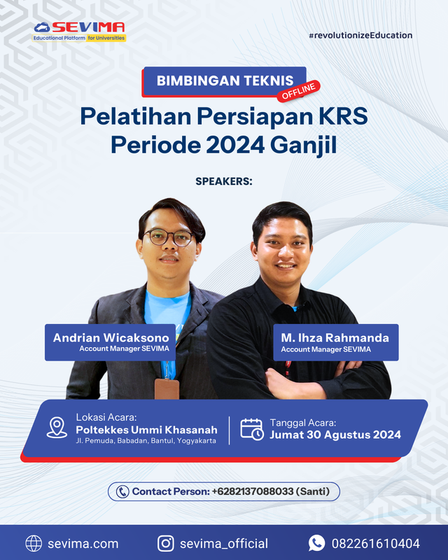 Ratusan Peserta Ikut Seminar SEVIMA Seputar Persiapan KRS Periode 2024 Ganjil 