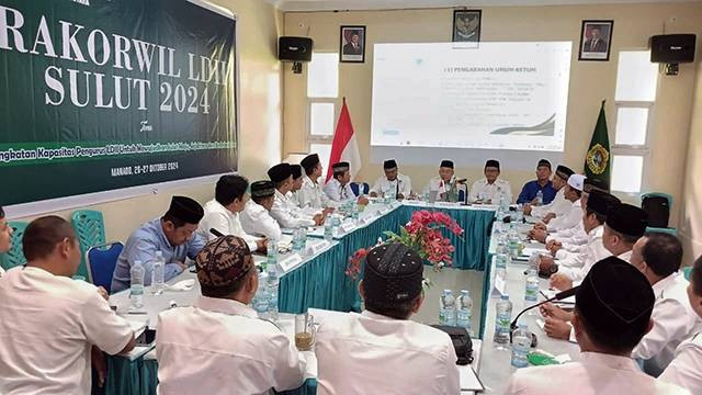 Rapat Koordinasi Wilayah Lembaga Dakwah Islam Indonesia (LDII) Provinsi Sulawesi Utara.