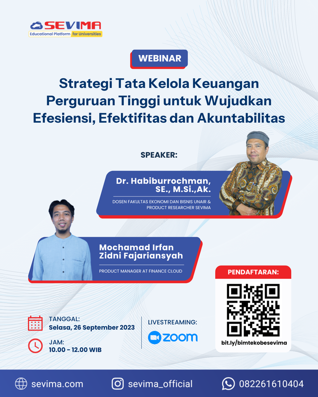 Ribuan Peserta Ikut Seminar SEVIMA Seputar Strategi Tata Kelola Keuangan Kampus