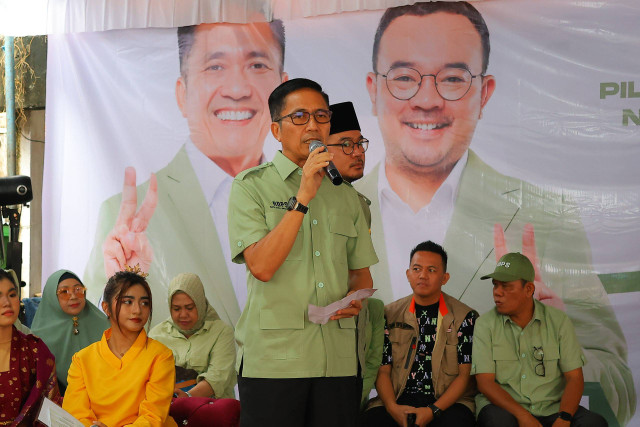 Calon Calon Wali Kota dan Wakil Wali Kota Palembang, Ratu Dewa-Prima Salam (RDPS). (iat)