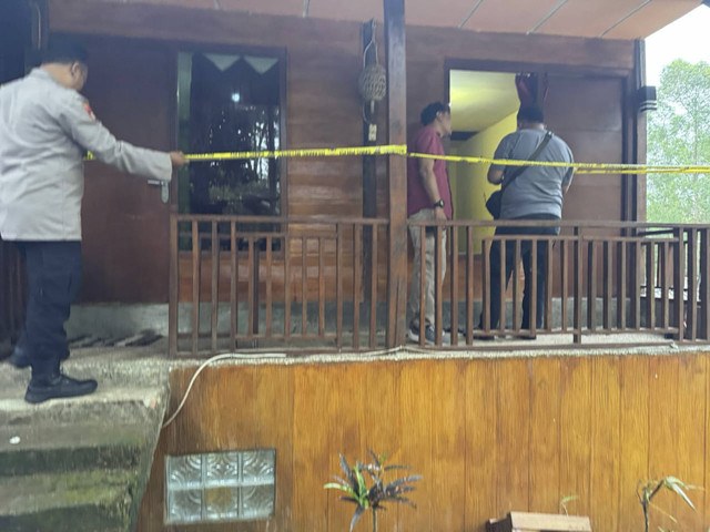 Mulyo Utomo (47), warga Desa Kranggan, Kecamatan Ngajum, Kabupaten Malang, aniaya istrinya saat pergoki dengan pria lain di homestay di kawasan Desa Gubugklakah, Kecamatan Poncokusumo, Kabupaten Malang. Foto: Dok. Polsek Pancokusumo