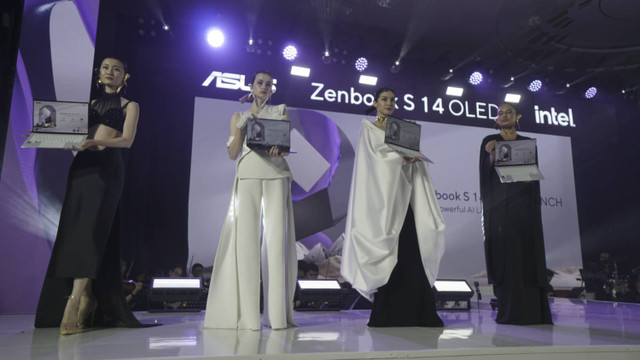 Asus Zenbook S 14 OLED (UX5406). Foto: Muhammad Fikrie/kumparan