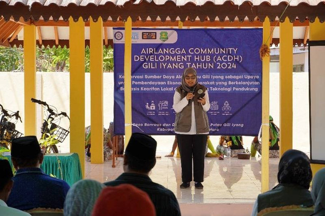 Airlangga Community Development Hub (ACDH) Gili Iyang 2024.