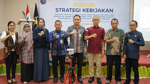 Bahas Fidusia Kemenkumham Sulbar Gelar Diskusi Strategi Kebijakan