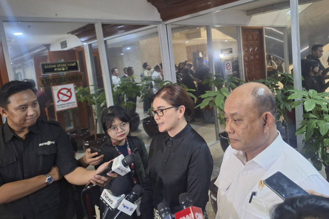 Kepala Badan Gizi Nasional, Dadan Hindayana di Gedung DPR RI, Jakarta Pusat, Kamis (31/10/2024). Foto: Argya D. Maheswara/kumparan 