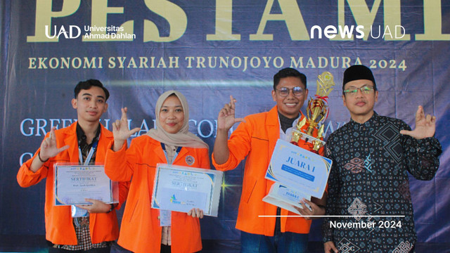 Mahasiswa Ilmu Hukum Universitas Ahmad Dahlan (UAD) Raih Juara I Call for Paper & Conference Nasional (Dok. Quddus)