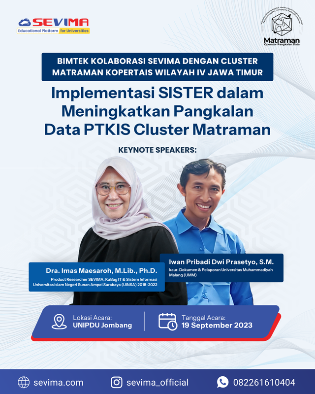 Ribuan Peserta Ikut Seminar SEVIMA Seputar Implementasi SISTER 