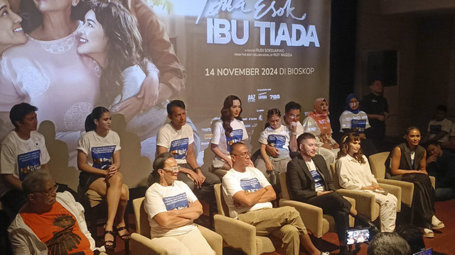 Konferensi Pers Film Bila Esok Ibu Tiada. Foto: Dok. Istimewa