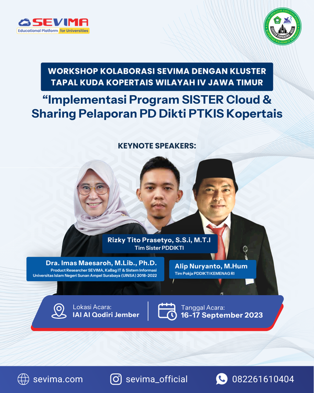 Ribuan Peserta Ikut Seminar SEVIMA Seputar Implementasi SISTER Cloud 