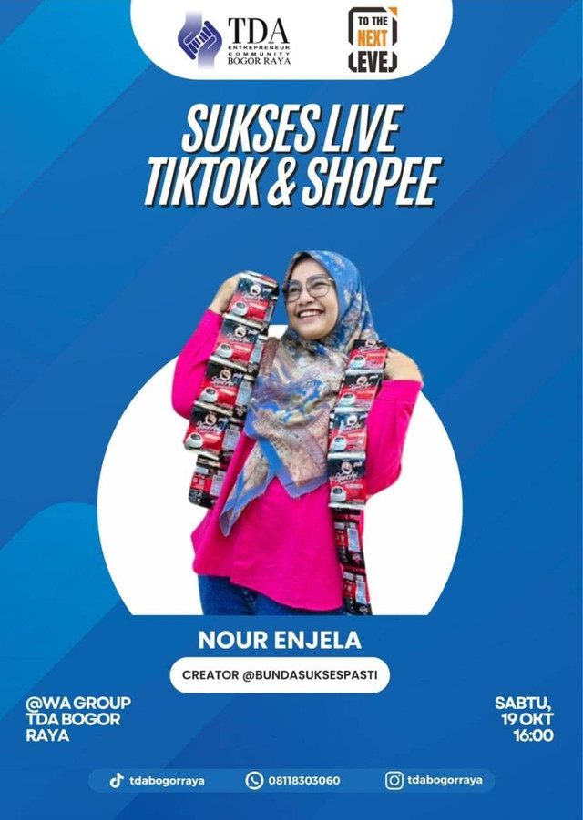 KulWA TDA Bogor Raya Bersama Nour Enjela