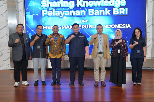 Ombudsman Republik Indonesia menggelar sosialisasi dan edukasi kepada Bank BRI tentang pencegahan maladministrasi di Radio Auditorium Brilian, Kantor Pusat BRI di Jakarta. Foto: Dok. BRI